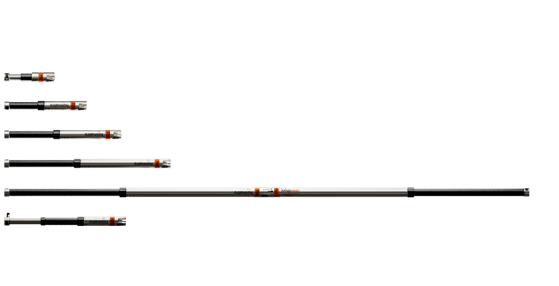 Lenghts Struts horizontal